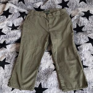 Camo Capri pants